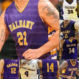 Maillots de basket Albany Great Danes personnalisés Ahmad Clark Cameron Healy Rizzuto Hutcheson Malachi De Sousa Hansen