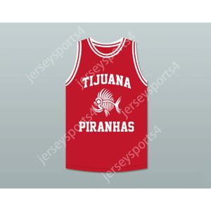 Custom Andre Iguodala 9 Tijuana Piranhas Basketball Basketball Jersey Mexican Extension Team All Centred Size S M-MO