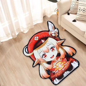 Tapis/tapis Anime personnalisé Genshin Impact Klee, tapis antidérapants doux d'intérieur, tapis de cuisine/salle de bain, tapis décoratif créatif