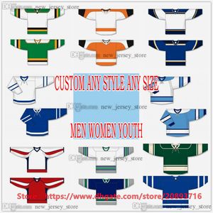 Custom elke keeper Hockey Jersey Heren Jeugd Dames Vintage 2022-23 New Jerseys Gepersonaliseerde aanpassing elke naam of nummer Maat S M L XL 2XL 3XL 4XL 5XL