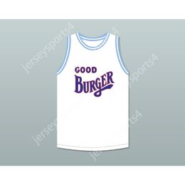 Custom n'importe quel nom n'importe quelle équipe Ed 1 Good Burger White Basketball Jersey All Centred Taille S-6XL Top Quality