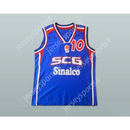 Aangepast Elke naam Elk team MARKO JARIC 10 SERVIË EN MONTENEGRO BASKETBALTRUI Alle gestikte maten S M L XL XXL 3XL 4XL 5XL 6XL Topkwaliteit