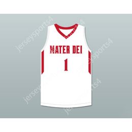 Personalizado cualquier número de nombre Custom Bol Bol 1 Mater Dei Jersey de baloncesto de la escuela secundaria todo Tamaño cosido S -6XL de alta calidad