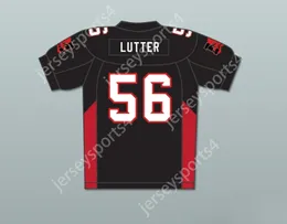 Aangepaste naamnummer Heren Jeugd/Kinderen 56 Lutter Mean Machine Convicts voetbal jersey bevat Patches Top gestikte S-6XL