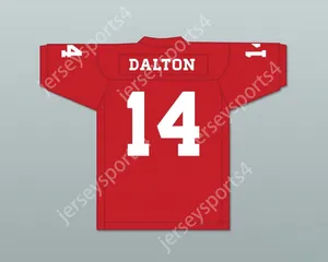 Personalizado cualquier número de nombre para hombres jóvenes/niños Andy Dalton 14 Katy High School Tigers Jersey de fútbol Top cosido S-6XL