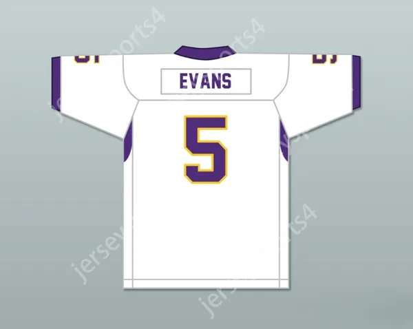 Personalizado cualquier número de nombre para hombres jóvenes/niños Mike Evans 5 Ball High School Tors White Football Jersey Top Stitched S-6XL