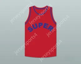 Aangepaste naamnummer Heren Jeugd/Kids Missy 'Misdemeanor' Elliott 1 Super Red Basketball Jersey Top gestikte S-6XL