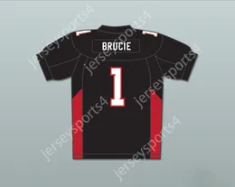 Custom Any Nom Number Mens Youth / Kids Nicholas Turturro 1 Bruce Mean Machine Convicts Football Jersey Top cousé S-6XL