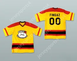 Personalizado cualquier número de nombre para hombres jóvenes/niños Onyx bacdafucup adhesivo fingaz 00 jersey de fútbol