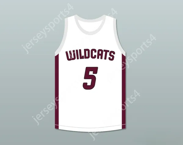 Custom Any Nom Number Mens Youth / Kids Patrick Mahomes 5 Whitehouse High School Wildcats White Basketball Jersey 1 Top cousé S-6XL