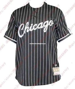 Custom elk nummer elke naam Men's Black Pinstriped Baseball Jersey Shirt Mens genaaid zomers tee basketbal jerse -vest