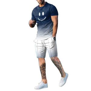 Aangepaste atletische tracksuit heren Tracksuit 2023 2 -delige sets shirts en shorts joggingpak mannen luxe casual kleding