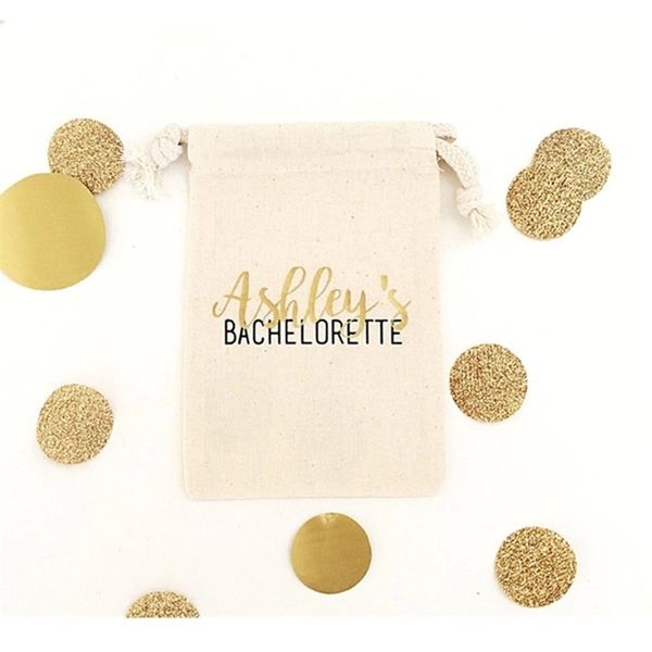 personnalisé bachelorette gueule de bois s douche nuptiale décor fille fête cadeau poule week-end faveur survie kit bienvenue sac 220704