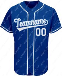 Jersey de baseball personnalisé personnalisé imprimé à la main cousue huangj 0 maillots hommes femmes jeunesse
