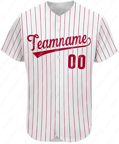 Maillot de baseball personnalisé Maillots FEIC cousus à la main imprimés personnalisés Hommes Femmes Jeunes