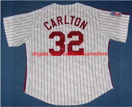 Custom Baseball Jerseys 2008 W S Jersey 5 Pat Burrell 58 Jonathan Papelbon 32 Steve Carlton 20 Mike Schmidt 100% gestikt BA