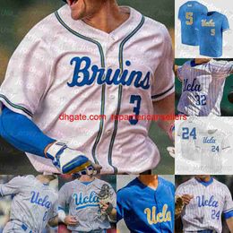 Maillots de baseball personnalisés 2021 NCAA UCLA College Jerseys Brandon Crawford 7 Chase Utley 12 Gerrit Cole 42 Robinson
