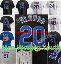 Maillots de baseball personnalisés 21 Max Scherzer Jersey Chris Bassitt Javier Baez Starling Marte Pete Alonso Eduardo Escobar Jacob