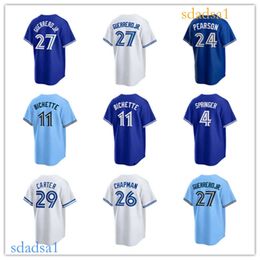 Custom Baseball Jerseys 93 Yimi Garcia 34 Kevin Gausman 57 Chad Green 16 Yusei Kikuchi 58 Tim Mayza 46 Wes Parsons 24 Nate Pearson 33 Trevor Richards 45 Mitch