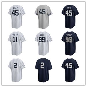 Jerseys de baseball personnalisés hommes femmes jeunes 22 Juan Soto 27 Giancarlo Stanton 99 Aaron Juge 11 Anthony Volpe 2 Derek Jeter 48 Anthony Rizzo 25 Gleyber Torres 45 Gerrit Cole