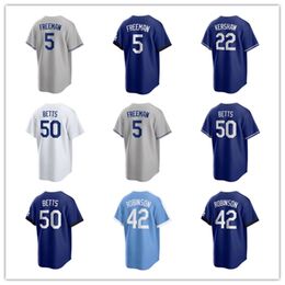 Aangepaste honkbalshirts Heren dames Jeugd Kinderen 13 Max Muncy 11 Miguel Rojas 37 Teoscar Hernandez 23 Jason Heyward 33 James Outman 3 Chris Taylor 17 Shohei Ohtani