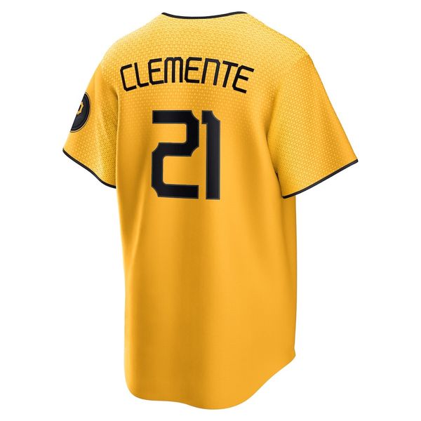 Jerseys de baseball personnalisés hommes femmes jeunes enfants Roberto Clemente