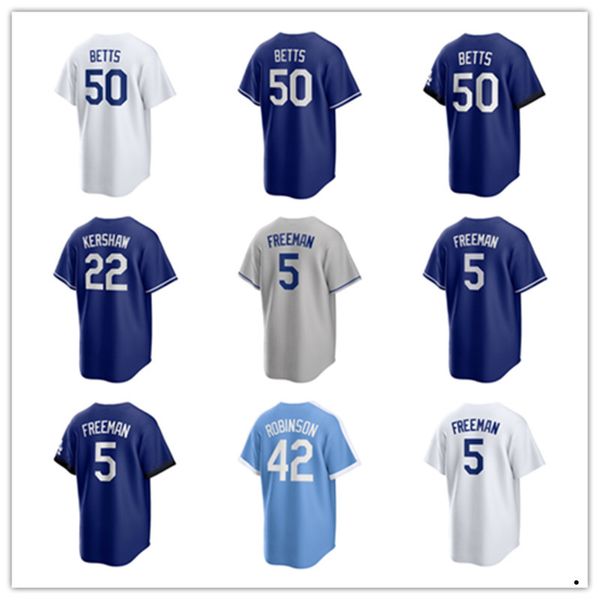 Jerseys de béisbol personalizados Hombres Mujeres Jóvenes Niños 42 Jackie Robinson 57 Ryan Brasier 74 Nabil Crismatt 31 Tyler Glasnow 78 Michael Grove 41 Daniel Hudson 99 Joe Kelly