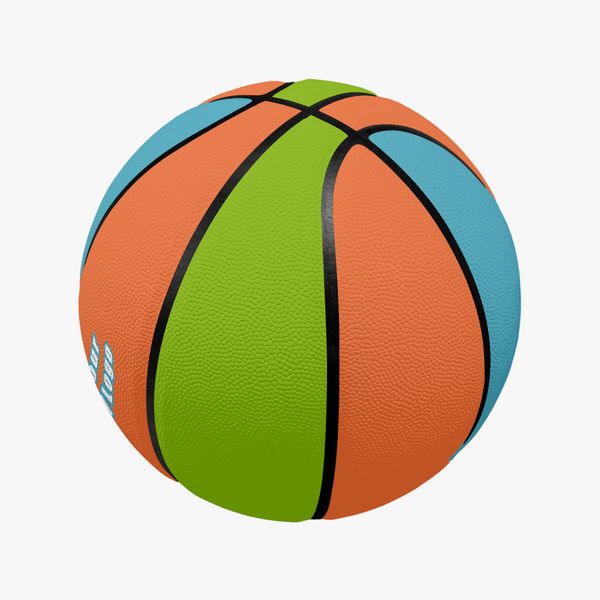 Pelota de baloncesto personalizada DIY Baloncesto Adolescentes hombres mujeres jóvenes niños deportes al aire libre Juego de baloncesto equipo de entrenamiento Ventas directas de fábrica ST3-48