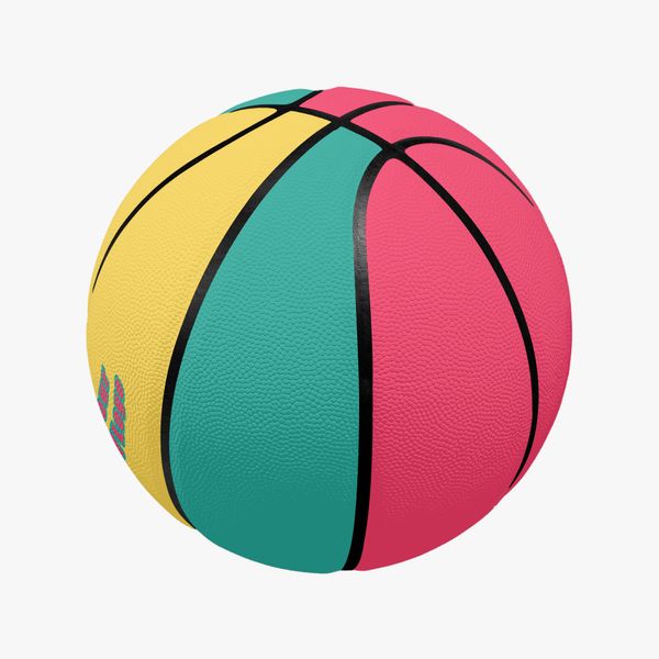 Pelota de baloncesto personalizada DIY Baloncesto Adolescentes hombres mujeres jóvenes niños deportes al aire libre Juego de baloncesto equipo de entrenamiento Ventas directas de fábrica ST3-47