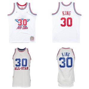 Maillot de basket-ball personnalisé Bernard King 1985 1991 ALL-Star Mitchell et Ness hommes femmes jeunes maillots S-6XL