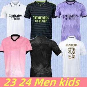 CUSTOM BenzEMA voetbalshirts 23/24 voetbalshirt VINI JR CAMAVINGA 120e Y-3 ALABA HAZARD ASENSIO MODRIC MARCELO REAL MADRIDS Finale