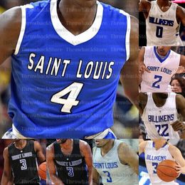 Billikens Custom Basketball Jerseys Goodwin Gibson Jimerson Perkins Yuri Collins Thatch Jr. Bell Tay Weaver Hughes