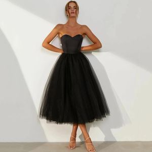 Personnalisé noir court robes élégantes pour les femmes robe de soirée robe de bal formelle fête de luxe Occasion appropriée mariage femmes 240320