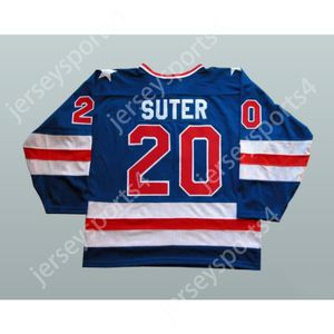 Custom Bob Suter 1980 Miracle on Ice Team USA 20 Hockey Jersey New Top Ed S-M-L-XL-XXL-3XL-4XL-5XL-6XL