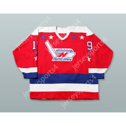 Personnalisé BRAD MEHALKO 19 LETHBRIDGE HURRICANES MAILLOT DE HOCKEY ROUGE NOUVEAU Top Cousu S-M-L-XL-XXL-3XL-4XL-5XL-6XL