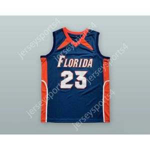 Custom Bradley Beal 23 Florida Blue Basketball Jersey All gestikte maat S M L XL XXL 3XL 4XL 5XL 6XL TOP KWALITEIT