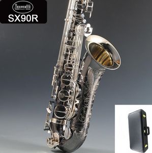 Marca personalizada Alemania JK SX90R Keilwerth 95% copia Saxofón tenor Aleación de níquel plata Sax Top instrumento musical profesional con estuche