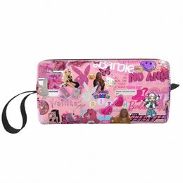 aangepaste Bratz Rock Angelz reizen cosmetische tas voor vrouwen Anime Manga Tv make-up toilettas organisator Lady Beauty opslag Dopp Kit y4PL #