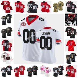 Maillots personnalisés Brock Bowers UGA Playoff Ed College Football Jersey 3 D.J.SHOCKLEY Champ Bailey 8 A.j.green 7 Jay Hayes 4 Keith Mars