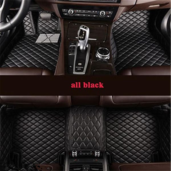 Tapis de sol de voiture sur mesure pour audi A3 sportback A1 8KX A2 8P Limousine Convertible A4 A6 Q2 Q3 Q5 Q7230E