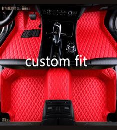 Tapis de sol de voiture personnalisé, pour FORD Focus Explorer F150 mondeo fiesta mustang escape 20042020, intérieur automobile 1998592