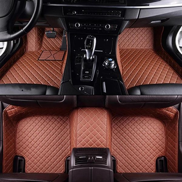 Tapis de sol de voiture sur mesure pour Mercedes Benz tous les modèles E C ML GLK GLA GLE GL CLA CLS S R A B CLK vito viano267V