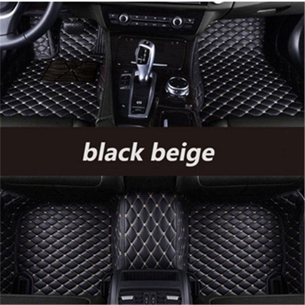 Tapis de voiture sur mesure pour modèles Volkswagen Polo Golf Tiguan Passat Fit Jetta Touran Touareg VW Phaeton BCarpet Mat