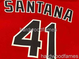 Custom Carlos Santana # 41 2020 Jersey Cousue Men Femmes jeunes Baseball Kidball XS-6XL