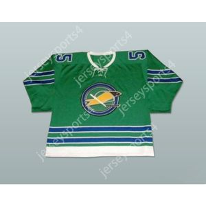 Custom Carol Vadnais 5 California Golden Seals Hockey Jersey Nieuwe top Ed S-M-L-XL-XXL-3XL-4XL-5XL-6XL