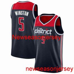 Personnalisé Cassius Winston # 5 2020-21 Swingman Jersey Cousu Hommes Femmes Jeunesse XS-6XL Maillots de Basketball