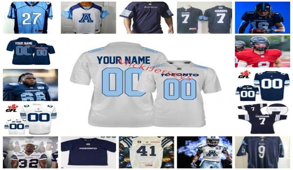 Maillot personnalisé CFL Argonauts de Toronto 51 Theren Churchill 64 Dylan Giffen 62 Martez Ivey 52 Peter Nicastro Shane Richards 63 Trevon 8032519