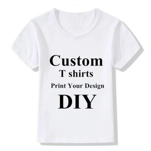 Enfants personnalisés T-shirt Diy Imprimez votre design Kids T-shirts Boysgirls Tee-Shirts Tops Imprimés Contact Vendeur Frist 240418