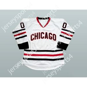 Personnalisé CLARK GRISWOLD 00 CHICAGO ALTERNATE HOCKEY JERSEY NOUVEAU Top cousu S-M-L-XL-XXL-3XL-4XL-5XL-6XL