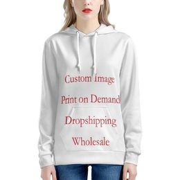 Aangepaste kledingfabrikanten Minimale bestelling Drop Oversized 4xl Streetwear Sport Fitness Dames Hoodies Sweatshirts 220722